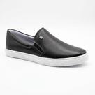 Tênis Slip On Couro Napa Preto Bottero 355001