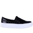 Tênis Slip-On Feminino Zariff T2151-904 Preto Croco Tênis Slip-On Feminino Zariff T2151-904 Preto Croco