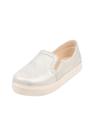 Tênis Slip On Infantil Menina Metalizado Prata Tênis Slip On Infantil Menina Metalizado Prata