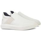 Tênis Slip On Masculino Rafarillo Casual Alth 7cm Couro Conforto Elástico