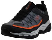Tênis Slip-On Masculino Skechers Afterburn Memory Fit Preto
