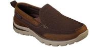 Tênis Slip-On Masculino Skechers Superior Milford Marrom 8XW Tênis Slip-On Masculino Skechers Superior Milford Marrom 8XW