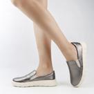 Tênis Slip On Metalizado