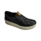 Tenis Slip on Pegada Couro Confortavel levitech 212513