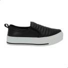 Tênis Slip On Peluche Preto Tênis Slip On Peluche Preto