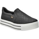 Tênis Slip On Plataforma Casual Conforto Tendência Moda 010-023 Via Marte