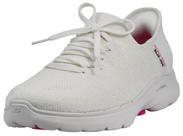 Tênis Slip-On Skechers Go Walk 6 Feminino Off White 39 Largura Ampla Tênis Slip-On Skechers Go Walk 6 Feminino Off White 39 Largura Ampla