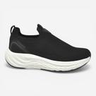 Tênis Slip On Via Marte Casual Knit Preto