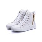 Tenis Sneaker Bawmi Academia Bota Fitness Treino Unissex Branco