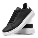 Tênis Sneaker Chucky Casual Sola Alta Preto