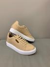 Tênis Sneaker feminino creme + branco marca deon