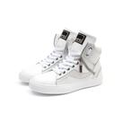 Tênis Sneaker Feminino Zíper Cano Alto Academia Couro Legítimo 20500 Várias Cores Tênis Sneaker Feminino Zíper Cano Alto Academia Couro Legítimo 20500 Várias Cores