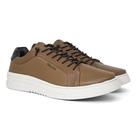 Tênis Sneaker Ferracini 24h Quest Casual Couro Confortável com Cadarço Elástico