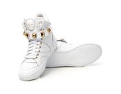Tenis Sneaker Fitness Feminino Botinha Academia Couro