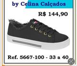Tenis solado branco e preto várias cores e tamanhos