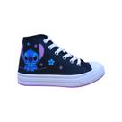 Tenis stich star chic cano alto infantil