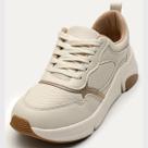 Tênis Street Recort Dourado Feminino Conforto Modare 7401.103.29939