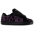 Tênis Tesla Hertz Arte Preto Roxo Grafitado Skate Masculino 2101-40 Cor:Preto+RoxoTamanho:41