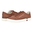 Tênis Tommy Hilfiger Ramoso para homens Cognac 210 - Tamanho 9