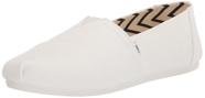 Tênis TOMS Alpargata Branco em Algodão Reciclado Slip-On