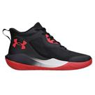 Tênis Under Armour Bankshot Basquete Preto e Vermelho - Masculino