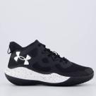 Tênis Under Armour Bankshot SE Preto e Branco Tênis Under Armour Bankshot SE Preto e Branco
