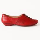 Tênis Urban Luxe Feminino Em Couro Vermelho 8107 Tamanho:39Cor:Vermelho