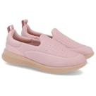 Tênis Usaflex Básico Elastano Casual Esportivo Furos AN03001 Cor:QuartzoTamanho:34