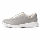 Tenis Usaflex Cinza Anatômico Solado Macio Cor:CinzaTamanho:36Gênero:Feminino