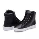 Tenis Vegan Feminino Preto com Ziper Tenis Vegano Cano curto, sintético, dia a dia, urbano, academia Tenis Vegan Feminino Preto com Ziper Tenis Vegano Cano curto, sintético, dia a dia, urbano, academia