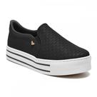 Tenis Via Marte 01003501 Slip On Flatform Feminino