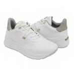 Tênis Via Marte Branco Glitter Adulto Feminino - 23260503