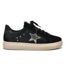 Tênis Via Marte Casual 082-009 Feminino Preto