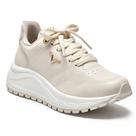 Tênis Via Marte Chunky Sneakers Flatform Jogging 136-002 Bege