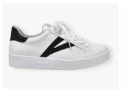 Tenis Via Marte Flatform Ad Femimino Branco 06400201