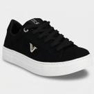 Tênis Via Marte Plataforma Detalhes Cravejados Feminino - Preto - 37