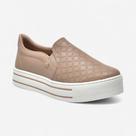 Tênis Via Marte Slip On Casual Feminino Nude