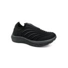 Tênis Via Vip Menino Jogging Em Tecido Vv2518.Pg Preto
