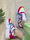 Tenis vitória / branco com pink