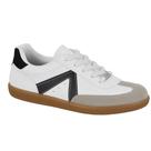 Tenis Vizzano Branco Feminino Casual Recortes Macio 1430102