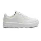 Tênis Vizzano Casual Recortes Branco Feminino