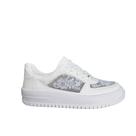Tênis Vizzano Collection Bordado Floral Plataforma Noivas Tamanho:37Cor:BrancoBranco:Feminino Tênis Vizzano Collection Bordado Floral Plataforma Noivas Tamanho:37Cor:BrancoBranco:Feminino