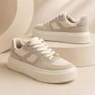 Tênis Vizzano Feminino Casual Plataforma Ultraconfortavel cor:BRANCO OFFtamanho:36