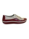 Tenis Wave JGean Vermelho/Creme com Elástico