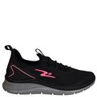 TênisAdrun Running Flex Go Leve Cadarço em Elástico Calce Fácil Feminino 9814f (65057)