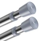 Tension Rod AIZESI para Windows de 67,31 a 91,44 cm, prata, pacote com 2 Tension Rod AIZESI para Windows de 67,31 a 91,44 cm, prata, pacote com 2