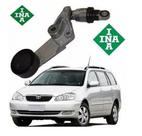 Tensor com Polia Lisa Correia Alternador Toyota Corolla com Suporte Amortecedor F22623911 INA