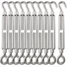 Tensor de aço inoxidável M10 Lsqurel 10PCS 304