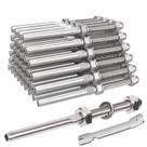 Tensor de trilhos de cabo BLIKA 1/8" em aço inoxidável, pacote com 40