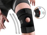 Tensor Joelho Patela Muscular Treino Joelheira Cross C Haste